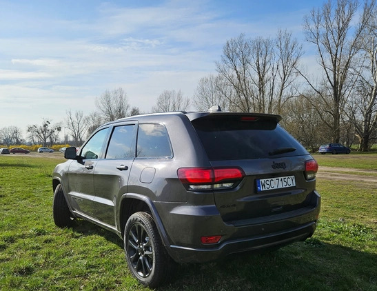 Jeep Grand Cherokee cena 134000 przebieg: 32700, rok produkcji 2020 z Warszawa małe 56